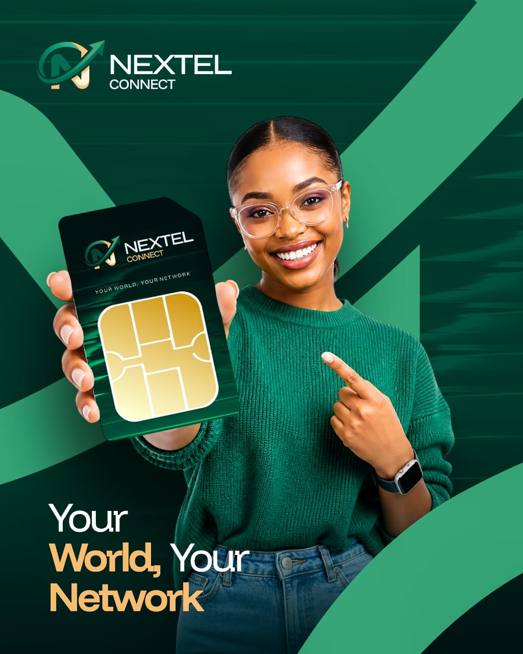 Nextel eSIM profile being activated on a mobile device